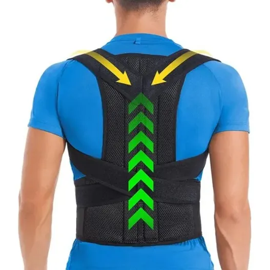 Faja Corrector De Espalda Columna Escoliosis Lumbar Barras