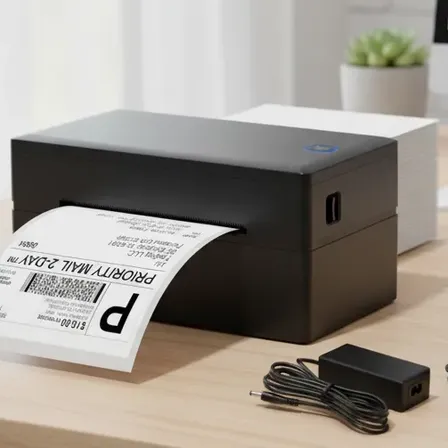 Impressora De Etiquetas De Envio Compatível Bluetooth E Usb 127/220v