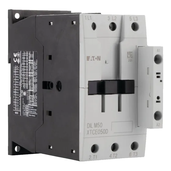 Contactor 3p 50a 277827 Moeller Dilm50 120v60hz Xtce050d00a