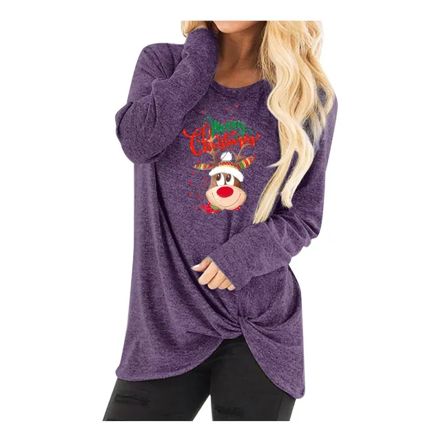 Sudadera Manga Larga Raglan Estampado Bloque Color Para