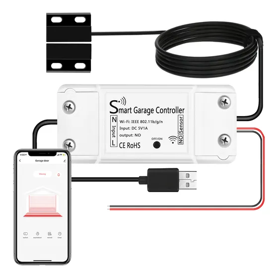Control Remoto Para Abrir Puertas De Garaje Con Sensor De Ap
