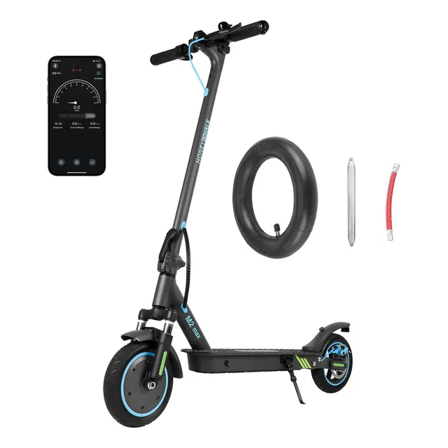 Scooter Eléctrico Honey Whale M2 MAX 36V Motor Max. de hasta 500W Velocidad Máxima de 32KM/H Autonomía Máxima 22KM Honeywhale Patin electrico