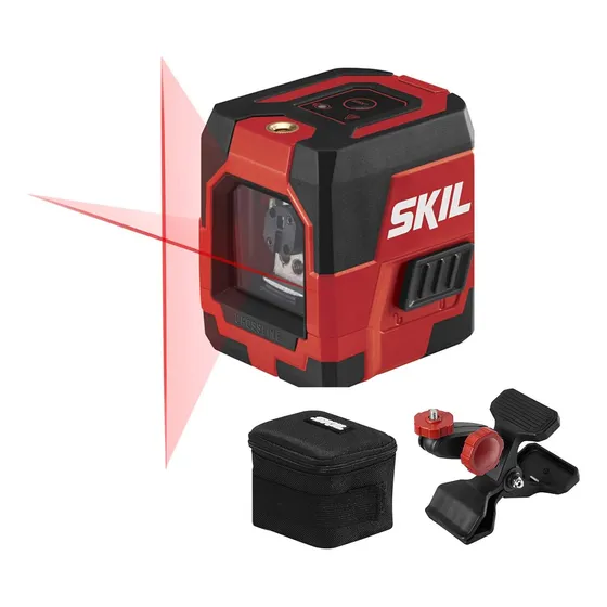 Nivel Láser Rojo Skil 50ft. De Línea Cruzada, Batería