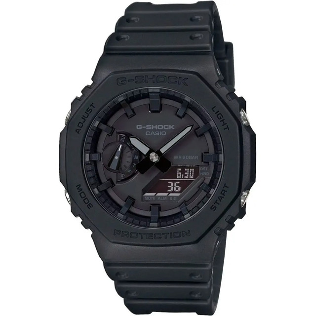 Relógio Casio G-shock Masculino Carbon Ga-2100-1a1dr Preto