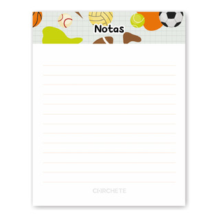 Block Para Notas Y Apuntes, 10 Blocks Con 50 Hojas Block Para Notas Y Apuntes, 10 Blocks Con 50 Hojas