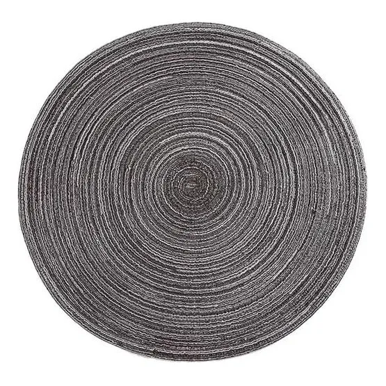 Individuales De Mesa Redondos Rustico 38cm Pack X 6
