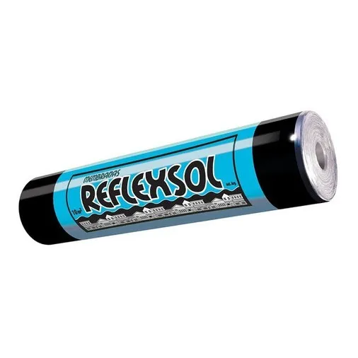 Reflexsol Membrana Asfaltica Aluminio Flexible 35kg Emapi