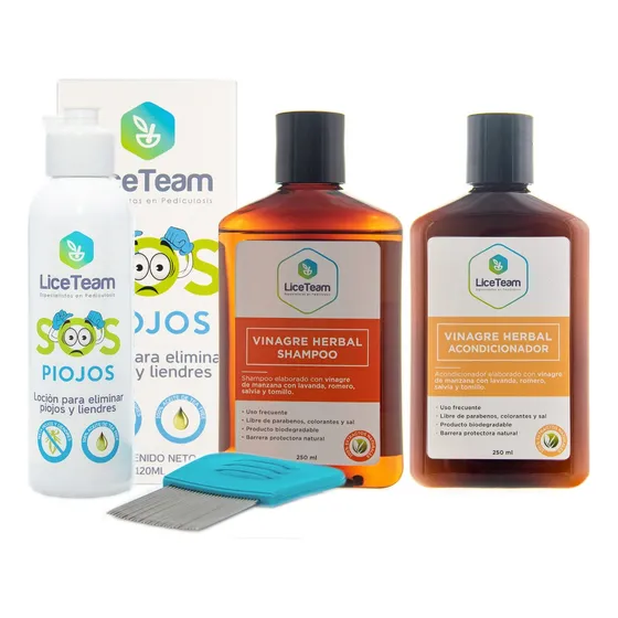 Pack Loción Tratamiento Sos Y Mantención Total Vinagre