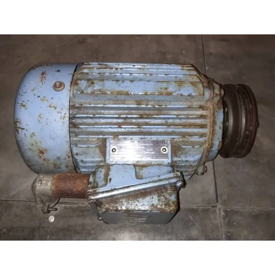 Motor Trifásico Usado Marca Abb 2.4 Hp 230v-460v 1680 Rpm