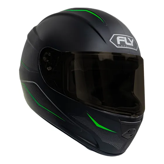 Casco Moto Integral Fly F9 Range Visor Simple
