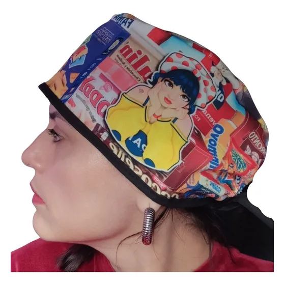 Gorro Quirúrgico Personalizado, Ajustable Y Lavable.