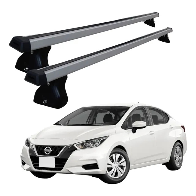 Par Barras Portaequipaje Para Nissan Versa De 1.20mt
