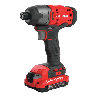 Atornillador De Impacto Craftsman® Inalámbrico 20 V Max Color Rojo Atornillador De Impacto Craftsman® Inalámbrico 20 V Max Color Rojo