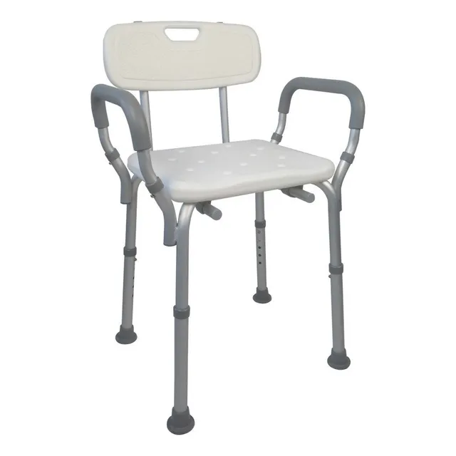 Silla Ducha Ortopedica Con Brazos Aluminio Adultos