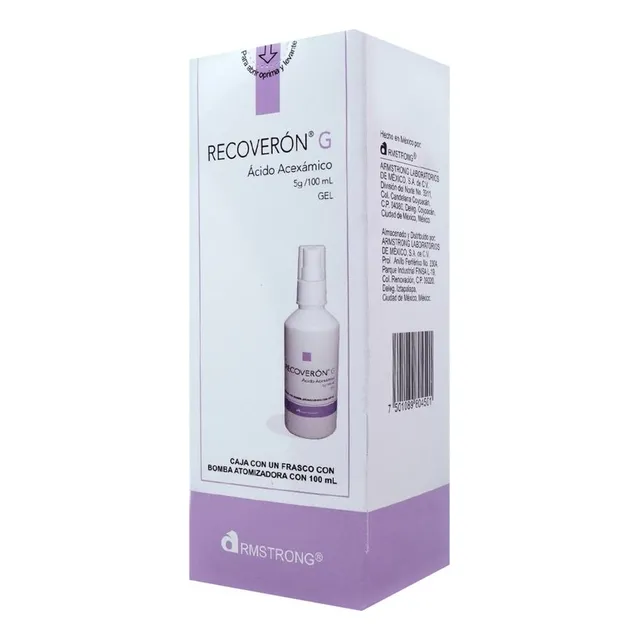 Recoverón G Gel 5 G, 1 Frasco 100 Ml