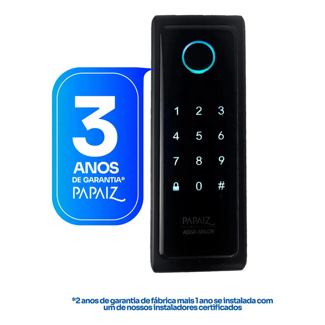 Fechadura Eletronica Papaiz Sobrepor Sl140 Senha Biometria Papaiz Sl140 Bio Preto Fechadura Eletronica Papaiz Sobrepor Sl140 Senha Biometria Papaiz Sl140 Bio Preto