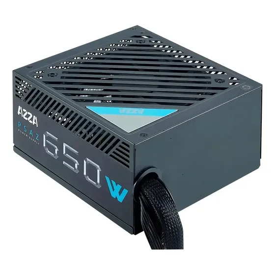 Fuente De Alimentación Para Pc Azza Psaz-650w 650w Negra