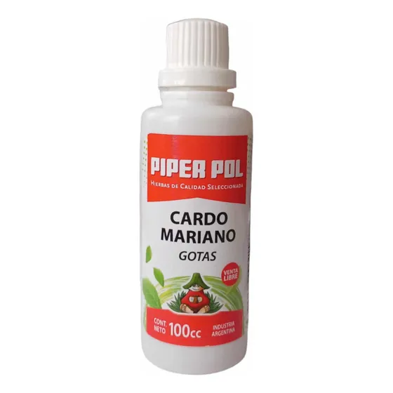 Cardo Mariano Hierbas Seleccionadas En Gotas Piper Pol 100cc