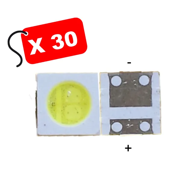 10 Led 3535 Smd Repuesto Barra De Televisión 6v 250ma Seoul