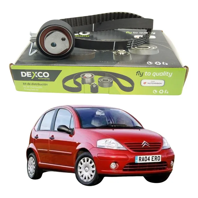 Kit De Distribución C3 1.4 8v 2007 2008 2009 2010 2011 2012