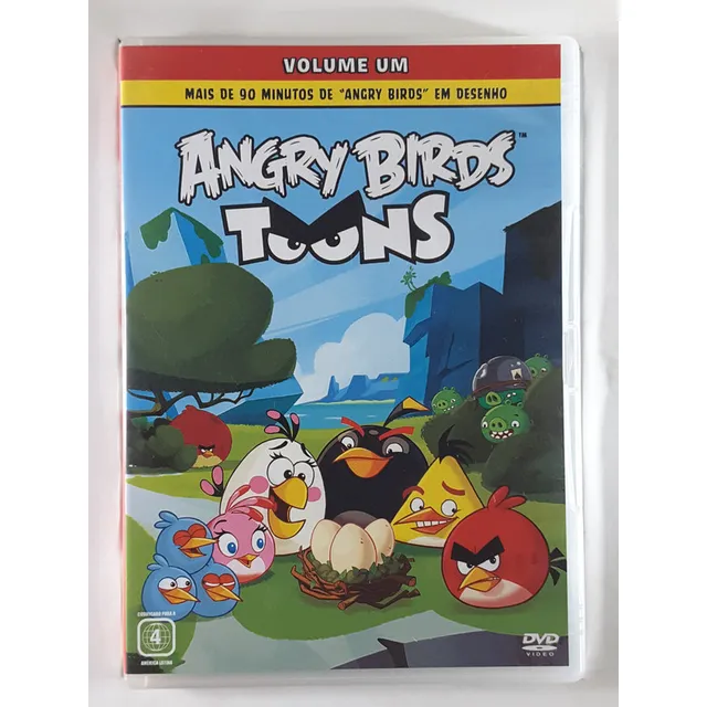 Dvd Angry Birds Toons Volume Um Original