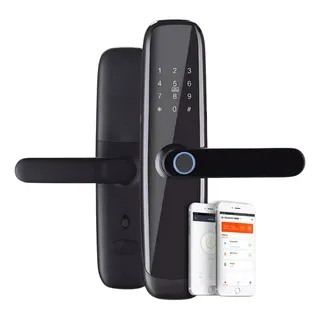 Fechadura Digital Eletronica Biometria Voz Portugues Wifi Fechadura Digital Eletronica Biometria Voz Portugues Wifi