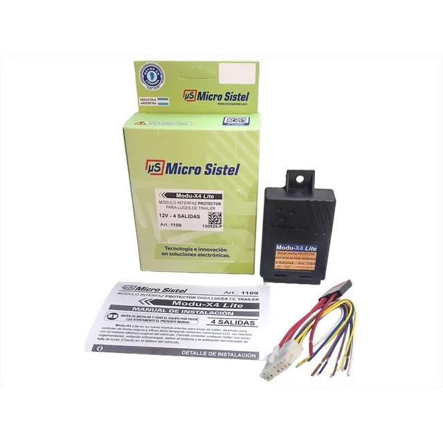 Módulo Interfaz Emulador Protector Luces P/trailer Modu-x4