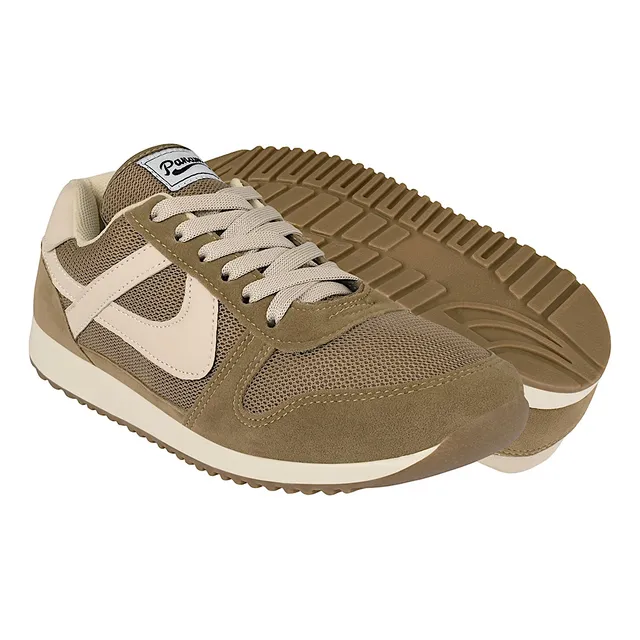 Tenis Caballero Panam 0108820343 Textil Beige