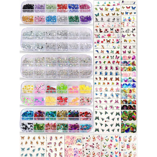 Crystal Para Uñas, Decoración De Uñas, Pegatinas De Uñas Kit Crystal Para Uñas, Decoración De Uñas, Pegatinas De Uñas Kit