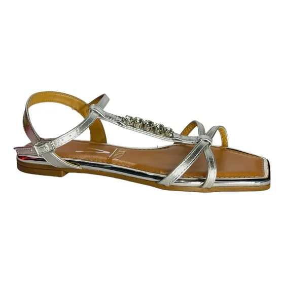 Sandalias Mujer Vizzano Baja Casuales Brillo Strass 6505.103
