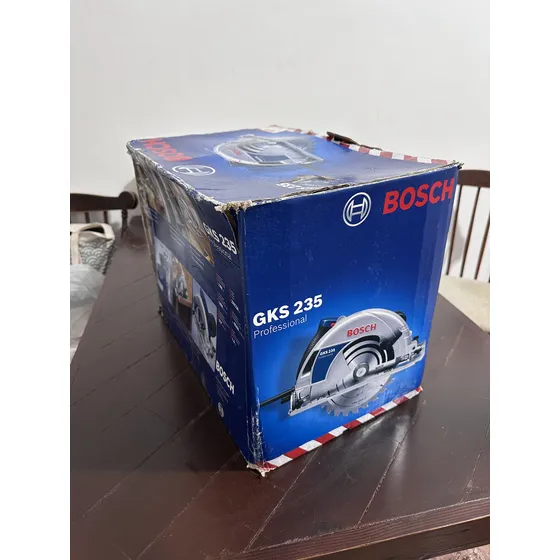 Sierra Bosch Profesional Gks 235 Impecable Un Uso Azul 60