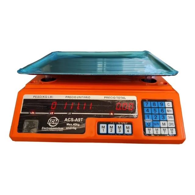 Bascula Electronica Peso Balanza Digital Gramera Max 40kg