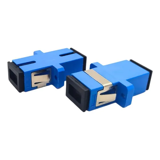 100 Adaptador Sc Upc, Acoplador Emenda De Cabo Óptico Upc