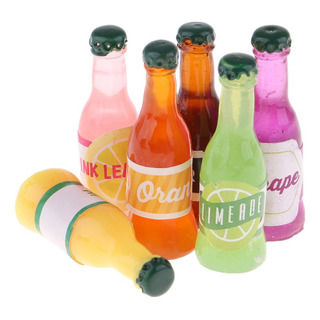 6 Piezas Botellas Mini Adornos De De Cocina 6 Piezas Botellas Mini Adornos De De Cocina