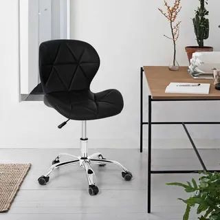 Cadeira De Escritório Império Brazil Business Slim ErgonÎmica Preta Com Estofado De Couro Sintético X 2 Unidades Cadeira De Escritório Império Brazil Business Slim ErgonÎmica Preta Com Estofado De Couro Sintético X 2 Unidades