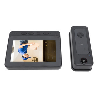 Cámara Wifi Con Timbre, Vídeo Inalámbrico 1080p Hd, Gran Ang Cámara Wifi Con Timbre, Vídeo Inalámbrico 1080p Hd, Gran Ang