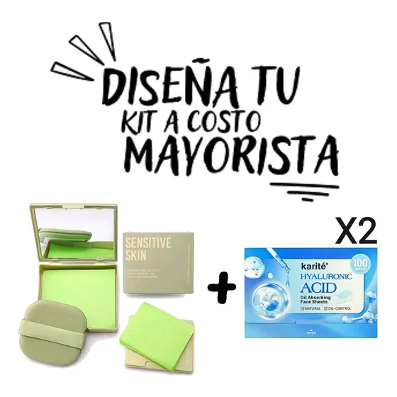 Papel Secante Piel Grasa Carbón Activo Te Verde Karite