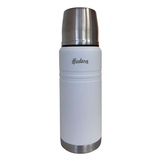 Termo Hudson Acero Blanco De Acero Inoxidable 750 Ml
