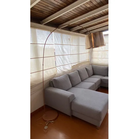 Lámpara De Pie Boconcept Dorada