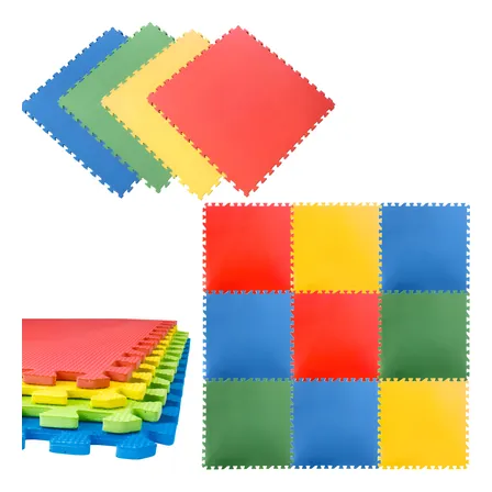 Pack 4 Unidad Piso Puzzle Alfombra Goma Eva Antigolpes 60x60