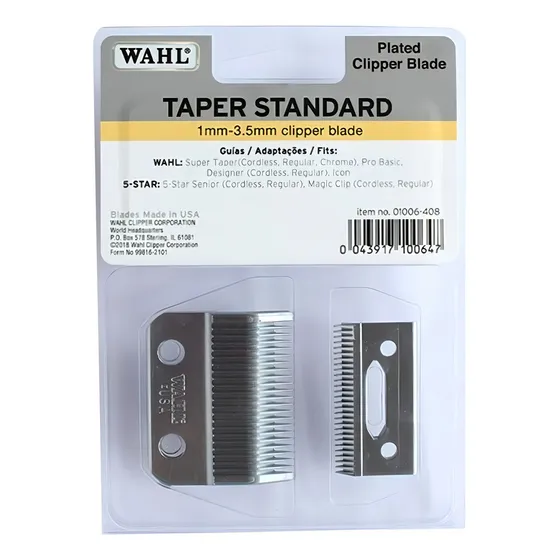 Repuesto De Cuchilla Wahl Taper Standard 1006-408