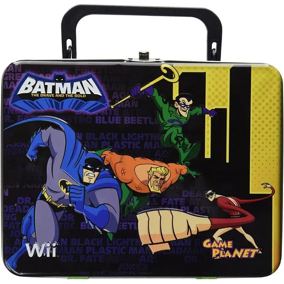 Batman The Brave And The Bold With Lunch Box Nintendo Wii