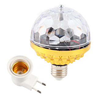 Colorida Bola Giratoria Dj Crystal Rgb Party Disco Led Colorida Bola Giratoria Dj Crystal Rgb Party Disco Led