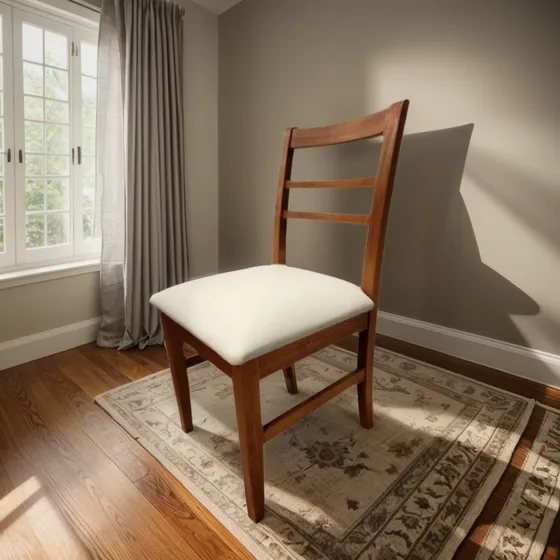 Silla De Madera Bautista X2 Unidades