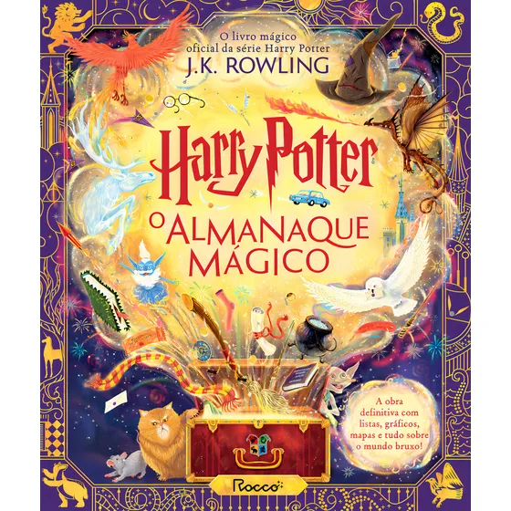 Harry Potter: o almanaque mágico, de Rowling, J. K.. Editorial Rocco, tapa dura en português
