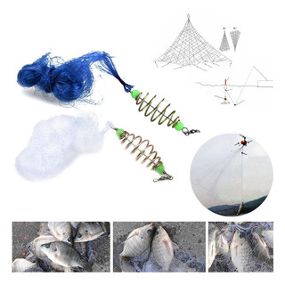 Armadilha Redinha Tarrafinha De Pesca - Kit Com 03 Unidades Armadilha Redinha Tarrafinha De Pesca - Kit Com 03 Unidades
