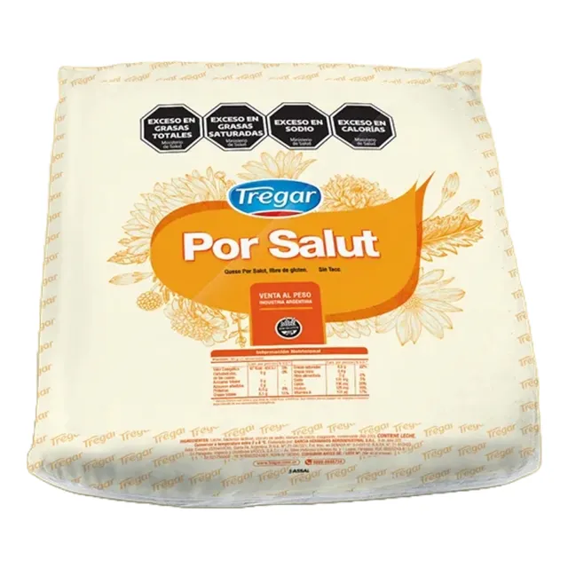 Queso Port Salut Tregar 4 Kg Cuadrado Envasado Nylon
