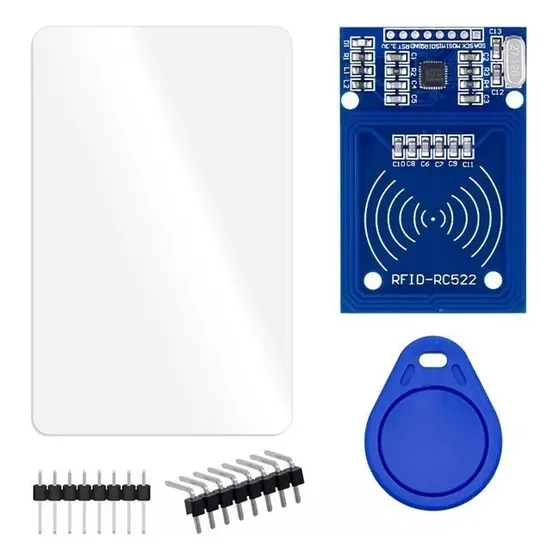 Tecneu Modulo Rfid Rc522 Rf 13.56mhz Tarjeta Lector Y Pines Llavero