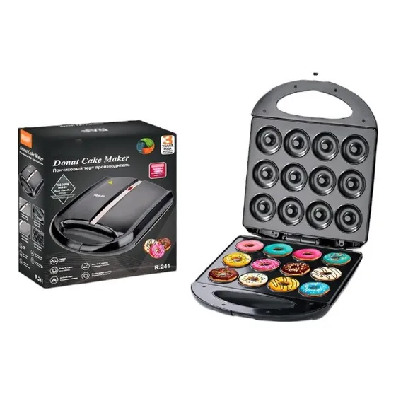 Donas Maquina De Mini Donas Raf 1300w 12 Donas A La Vez