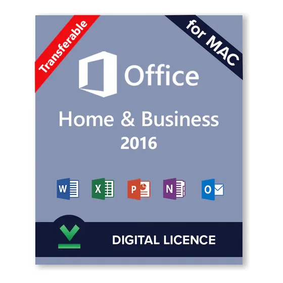 Licencia Office 2016 Home And Business Bind 1 Mac